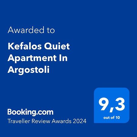 Kefalos Quiet Apartment In Argostoli Zewnętrze zdjęcie